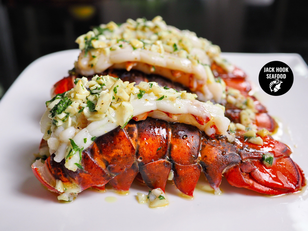 Garlic Butter Cajun Lobster Tails – Jack Hook Seafood