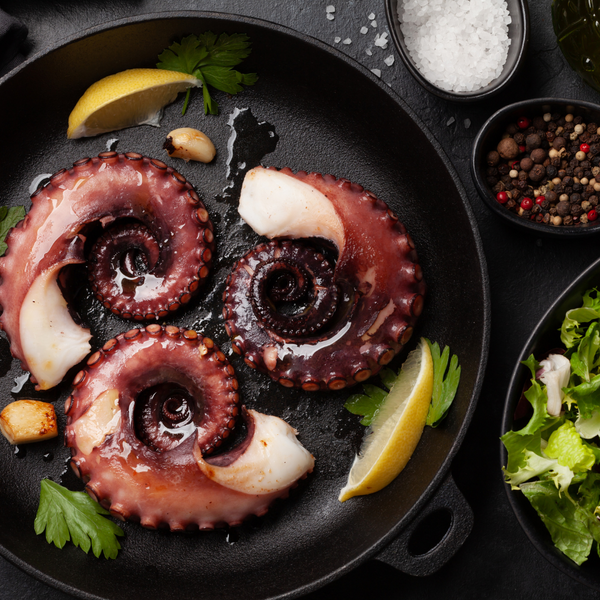 OCTOPUS COOKED