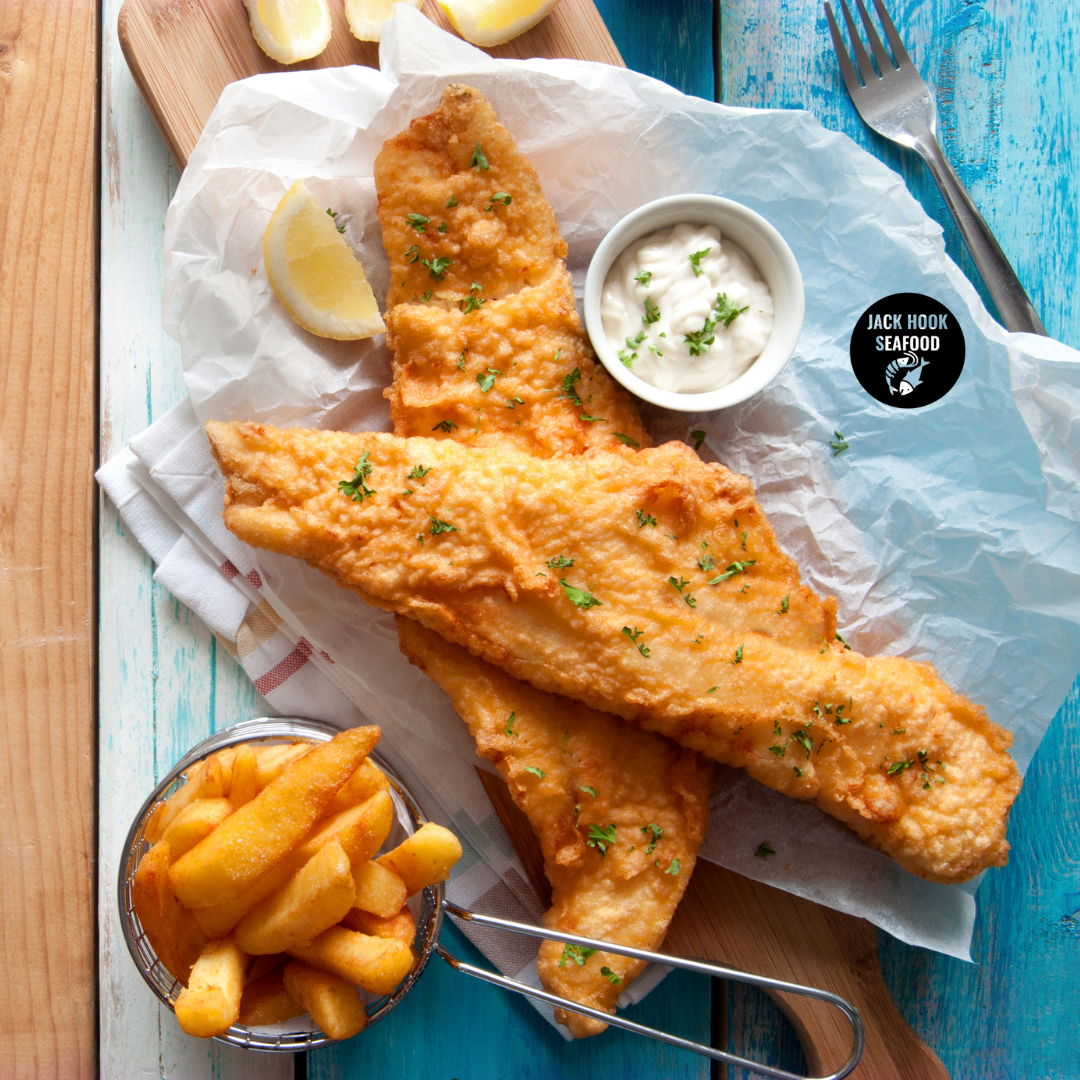 Beautifully Battered Cod – Jack Hook Seafood